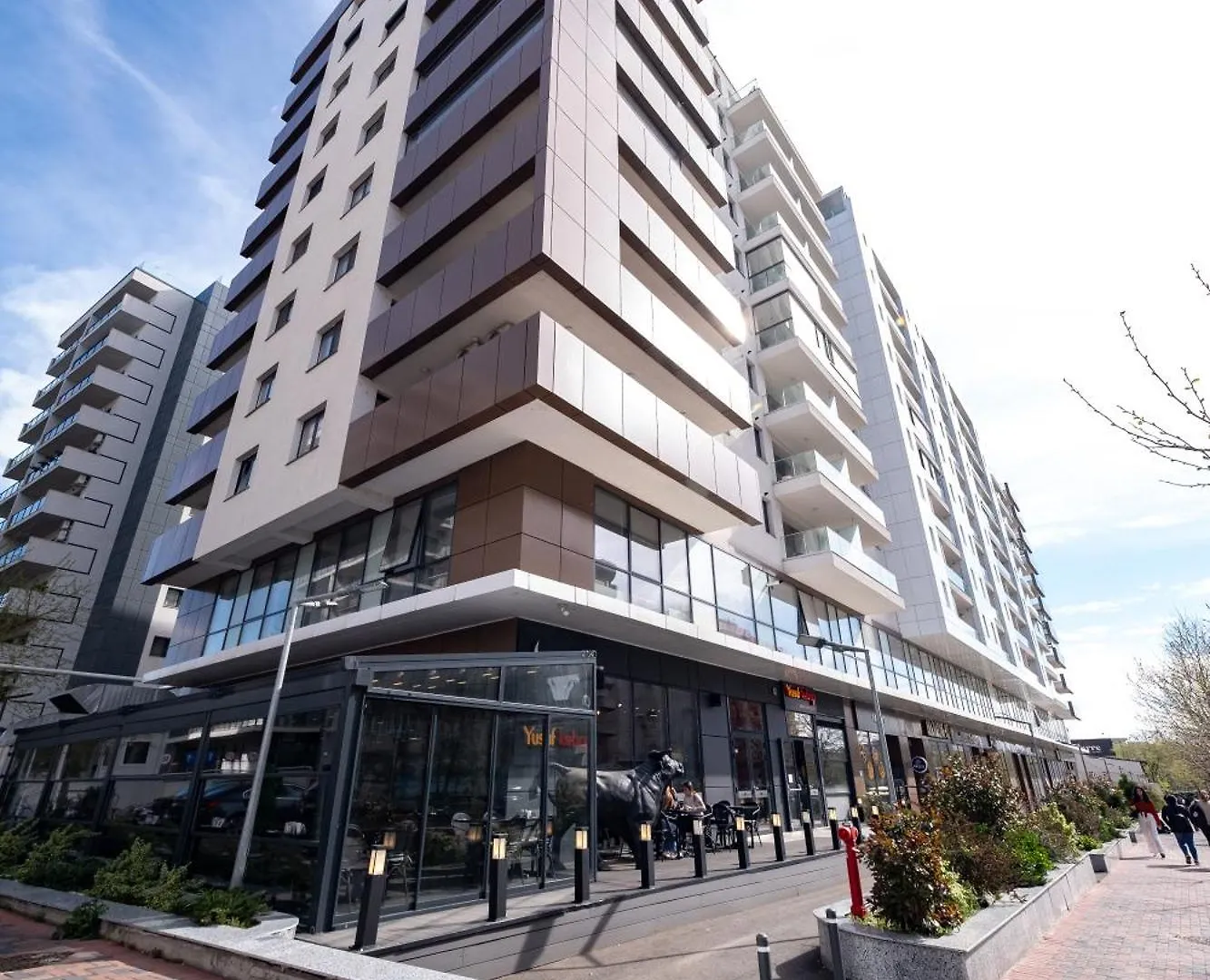 아파트 Yusuf Nerva Traian Apartament 부쿠레슈티